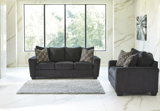 Wixon Slate Living Room Set - Lara Furniture