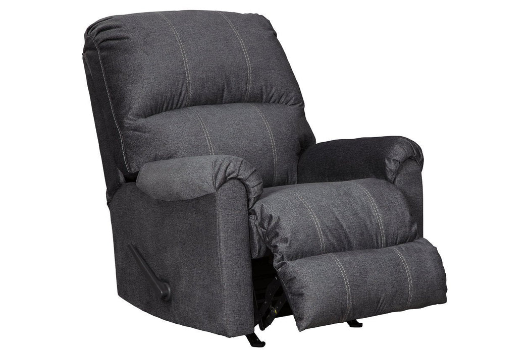 Urbino Charcoal Recliner - Lara Furniture