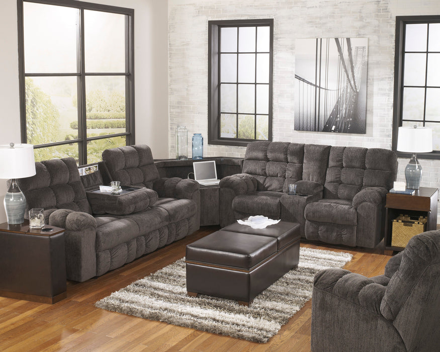 Acieona Slate Reclining Sectional