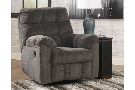 Acieona Slate Recliner - Lara Furniture