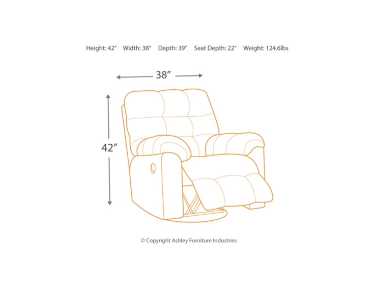 Acieona Slate Reclining Living Room Set