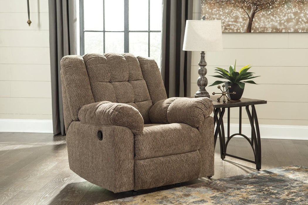 Workhorse Cocoa Recliner - Lara Furniture