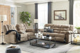 Workhorse Cocoa Reclining Living Room Set - Lara Furniture