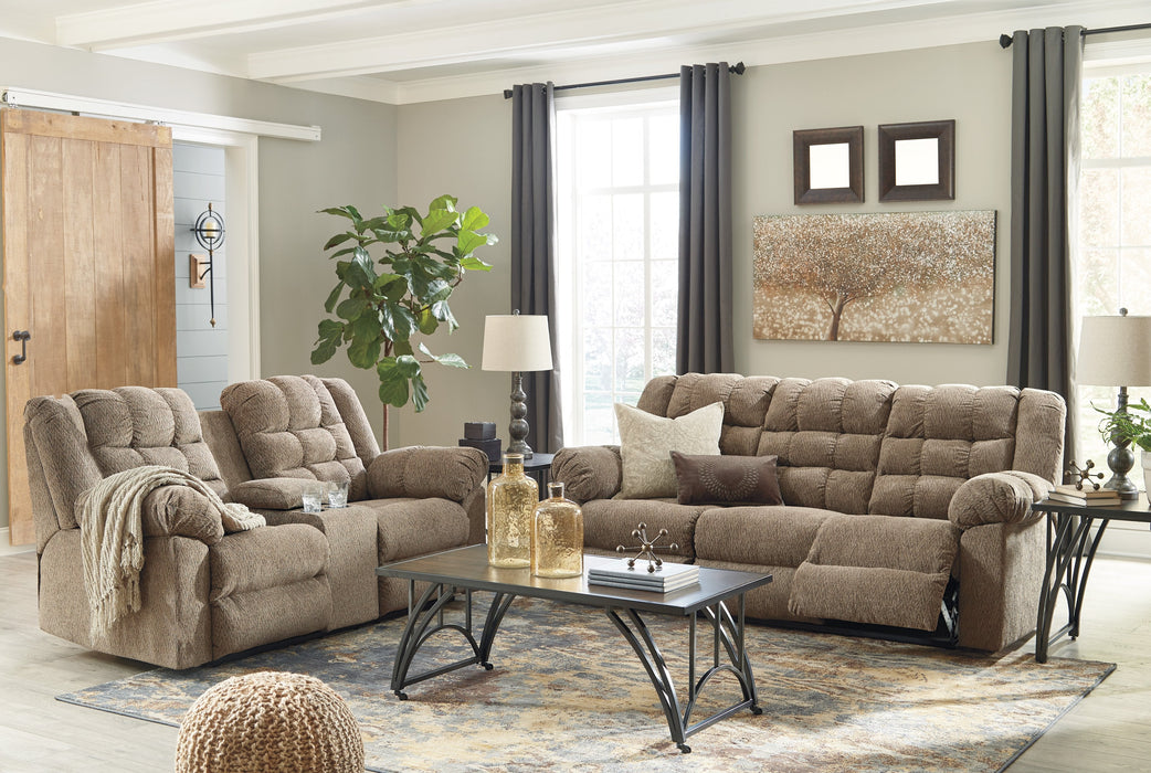 Workhorse cocoa 2024 reclining sofa