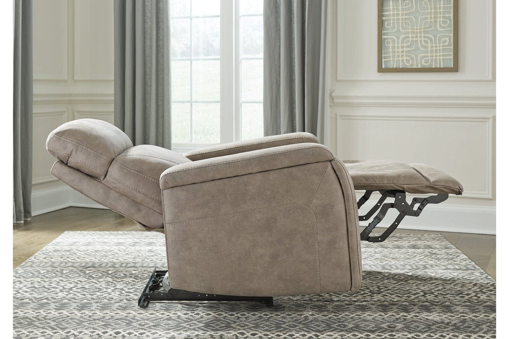 Rowlett Fog Power Recliner - Lara Furniture