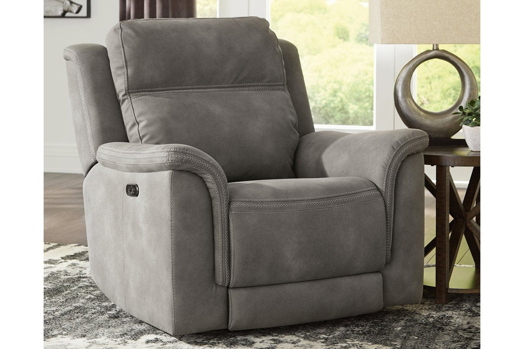 Next-Gen DuraPella Slate Power Recliner - Lara Furniture