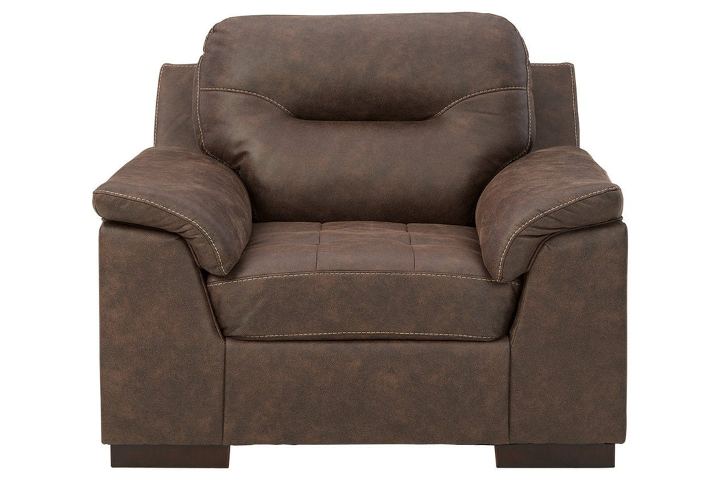 Maderla Walnut Chair - Lara Furniture
