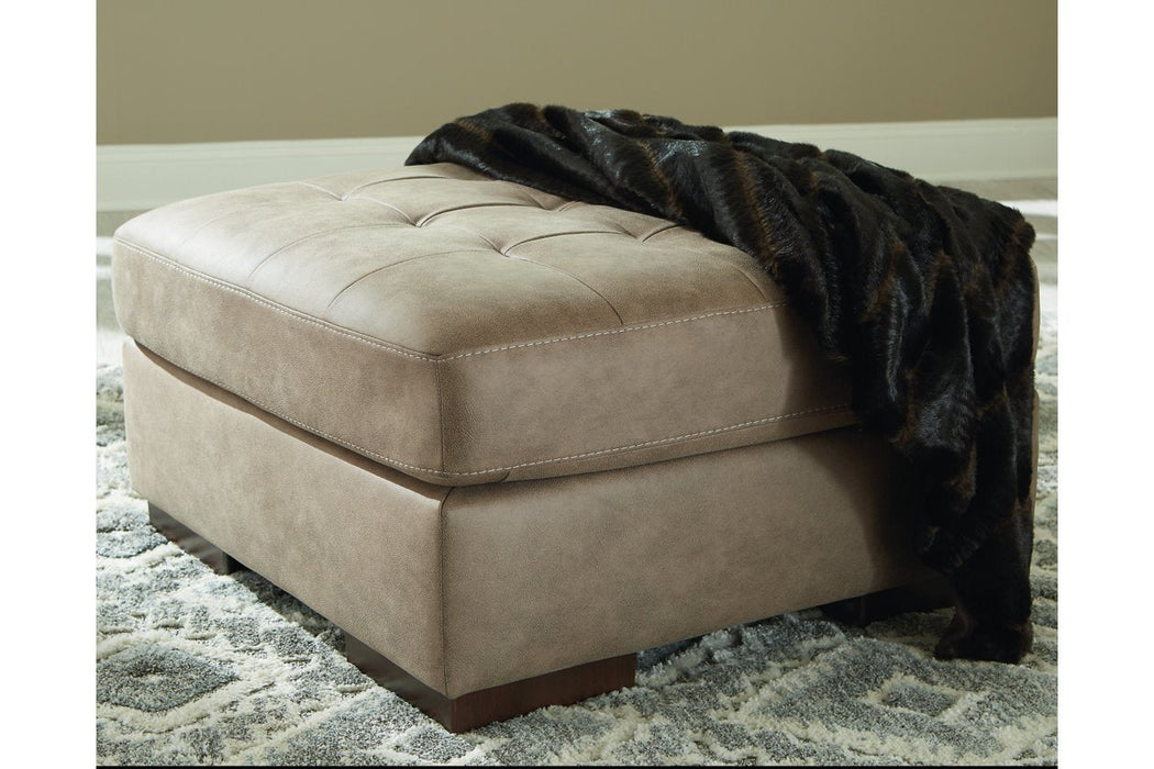 Maderla Pebble Oversized Accent Ottoman - Lara Furniture