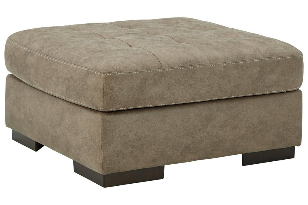 Maderla Pebble Oversized Accent Ottoman - Lara Furniture