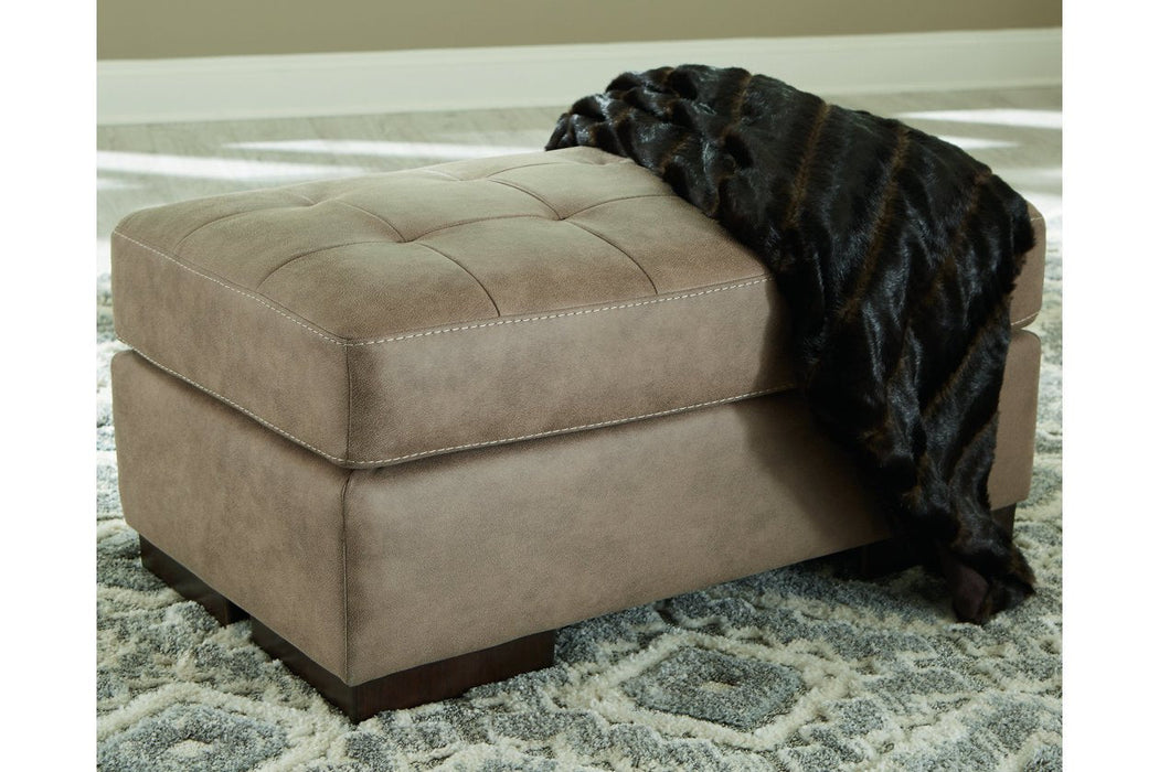 Maderla Pebble Ottoman - Lara Furniture