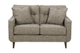 Dahra Jute Loveseat - Lara Furniture