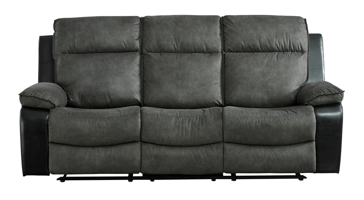 Woodsway Reclining Gray Sofa