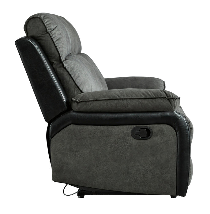 Woodsway Gray Reclining Set