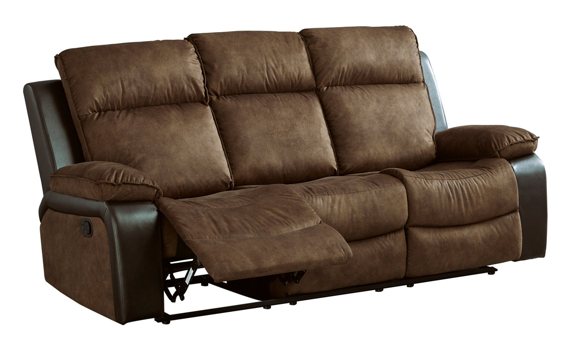 Woodsway Reclining Brown Sofa