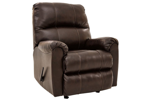 Hermiston Walnut Recliner - Lara Furniture