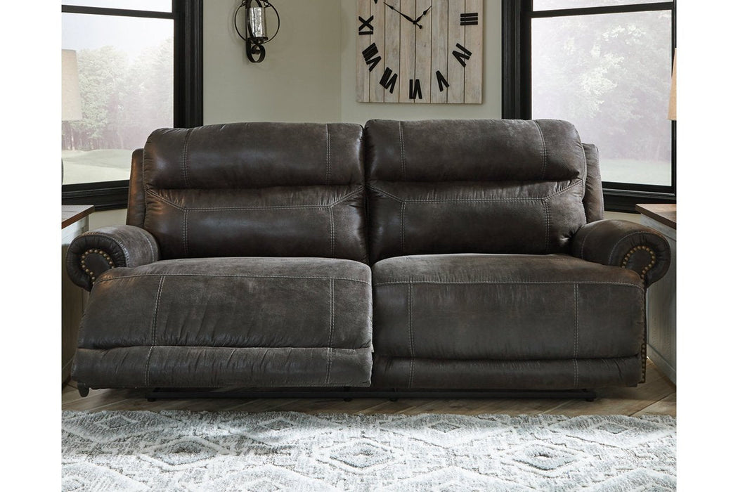 Grearview Charcoal Power Reclining Sofa - Lara Furniture