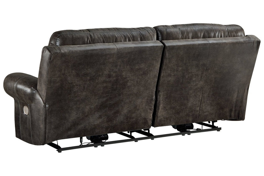 Grearview Charcoal Power Reclining Sofa - Lara Furniture