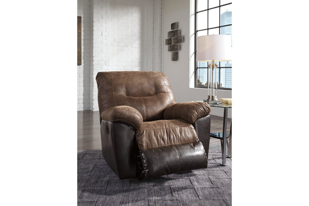 Follett Coffee Recliner - Lara Furniture