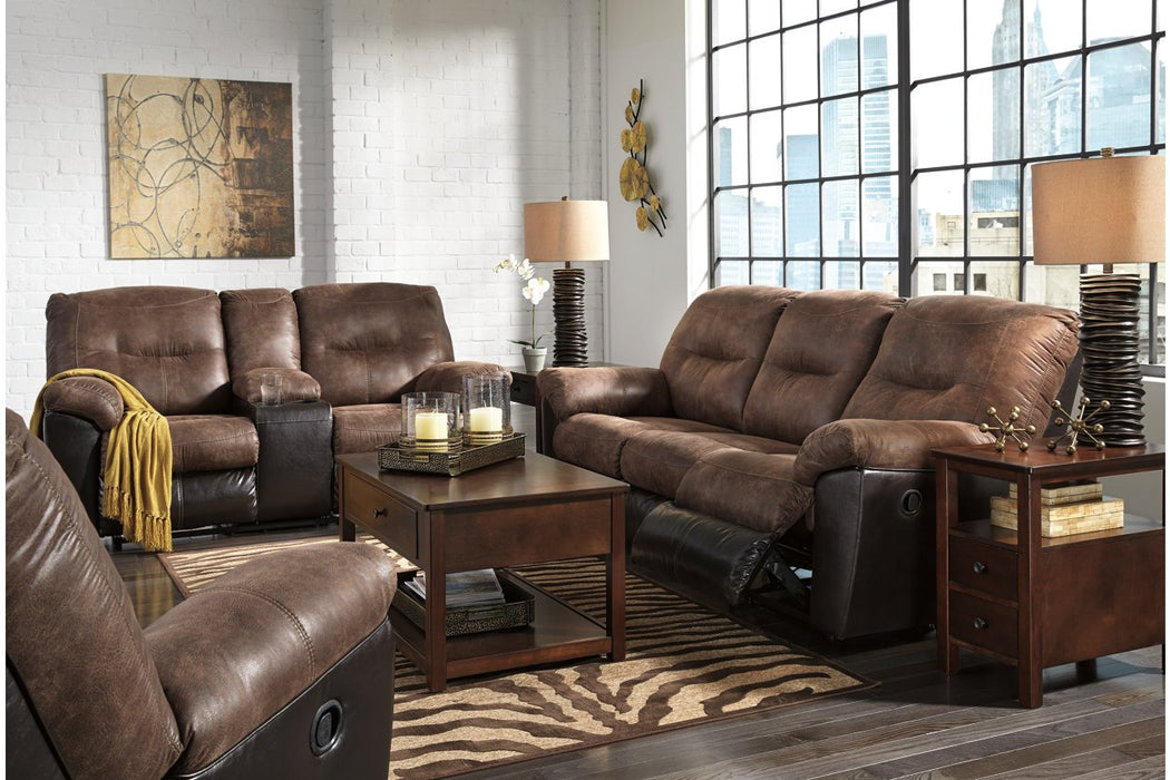 Follett Coffee Recliner - Lara Furniture