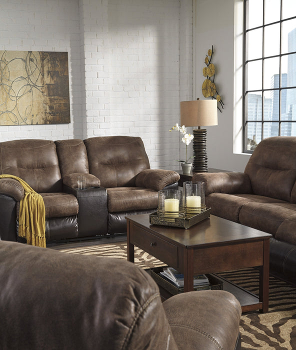 Follett Coffee Reclining Living Room Set - Lara Furniture