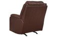 Wylesburg Mahogany Recliner - Lara Furniture