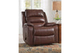 Wylesburg Mahogany Recliner - Lara Furniture