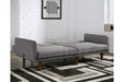 Gaddis Gray Flip Flop Sofa - Lara Furniture