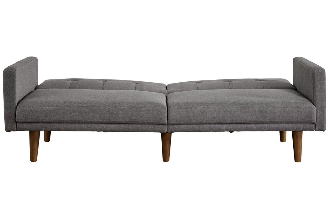 Gaddis Gray Flip Flop Sofa - Lara Furniture