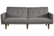 Gaddis Gray Flip Flop Sofa - Lara Furniture