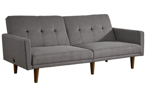 Gaddis Gray Flip Flop Sofa - Lara Furniture