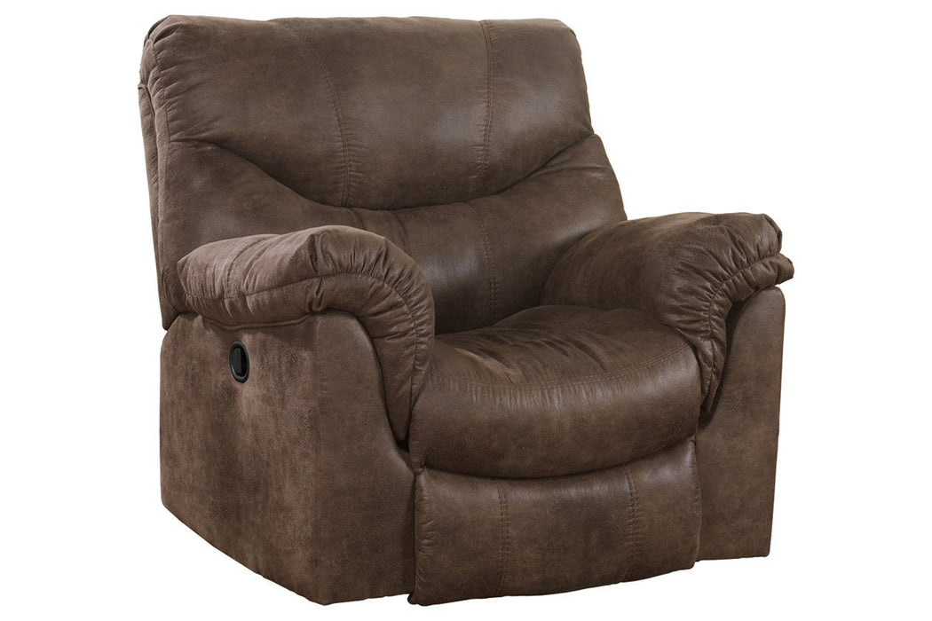 Alzena Gunsmoke Recliner - Lara Furniture