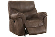 Alzena Gunsmoke Recliner - Lara Furniture