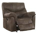 Alzena Gunsmoke Recliner - Lara Furniture