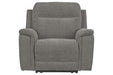 Mouttrie Smoke Power Recliner - Lara Furniture