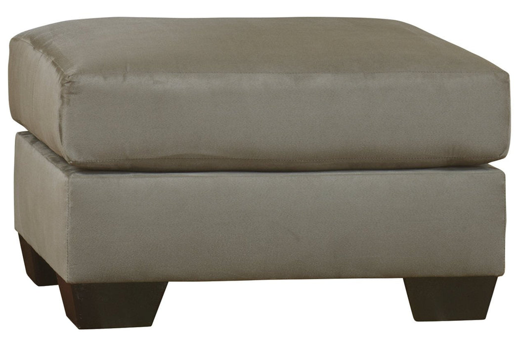 Darcy Cobblestone Ottoman - Lara Furniture