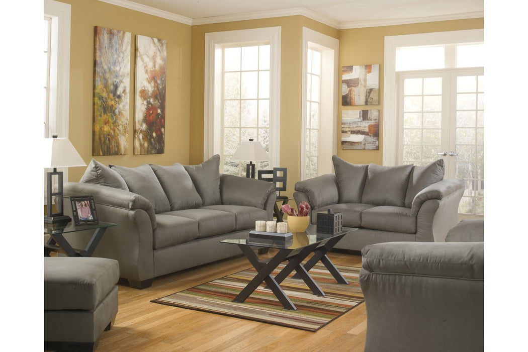 Darcy Cobblestone Sofa - Lara Furniture