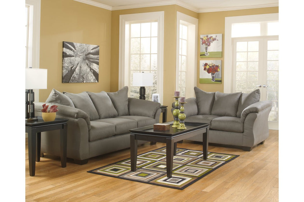 Darcy Cobblestone Full Sofa Sleeper - Lara Furniture