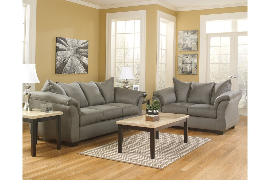 Darcy Cobblestone Full Sofa Sleeper - Lara Furniture