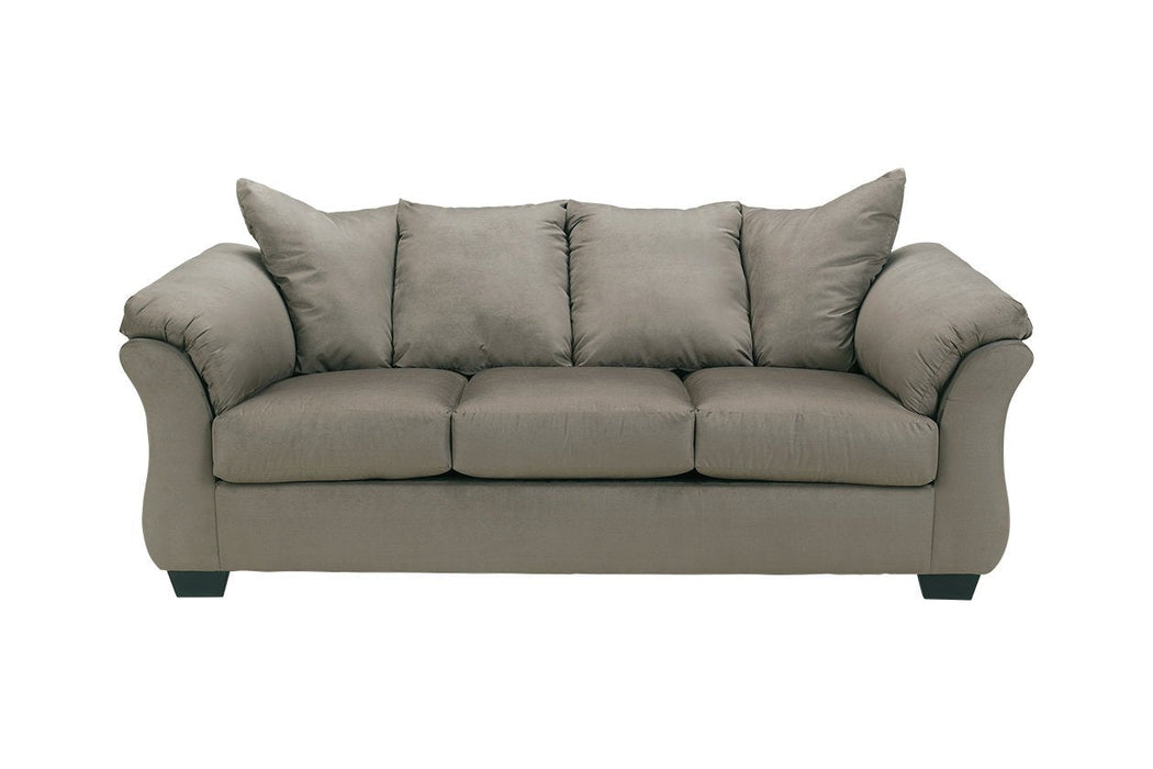 Darcy Cobblestone Full Sofa Sleeper - Lara Furniture