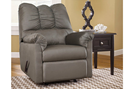 Darcy Cobblestone Recliner - Lara Furniture