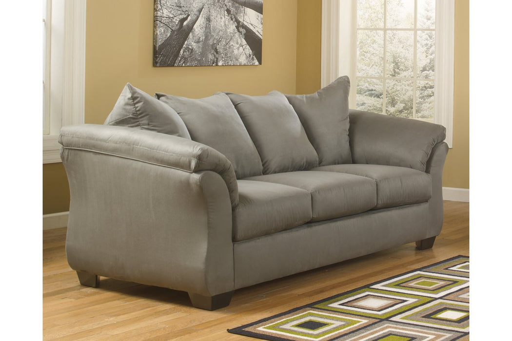 Darcy Cobblestone Full Sofa Sleeper - Lara Furniture