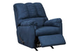 Darcy Blue Recliner - Lara Furniture