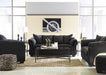 Darcy Black Living Room Set - Lara Furniture