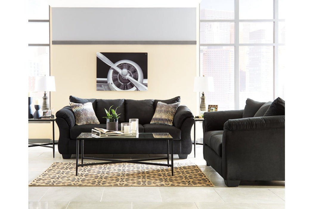 Darcy Black Sofa - Lara Furniture