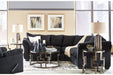 Darcy Black Recliner - Lara Furniture