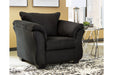 Darcy Black Chair - Lara Furniture