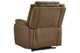 Whitehill Chocolate Power Lift Recliner - Lara Furniture