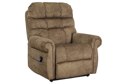 Mopton Saddle Power Lift Recliner - Lara Furniture