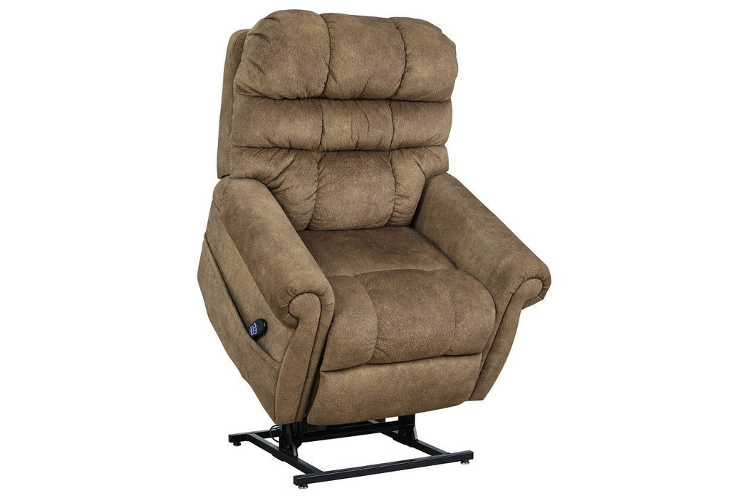 Mopton Saddle Power Lift Recliner - Lara Furniture