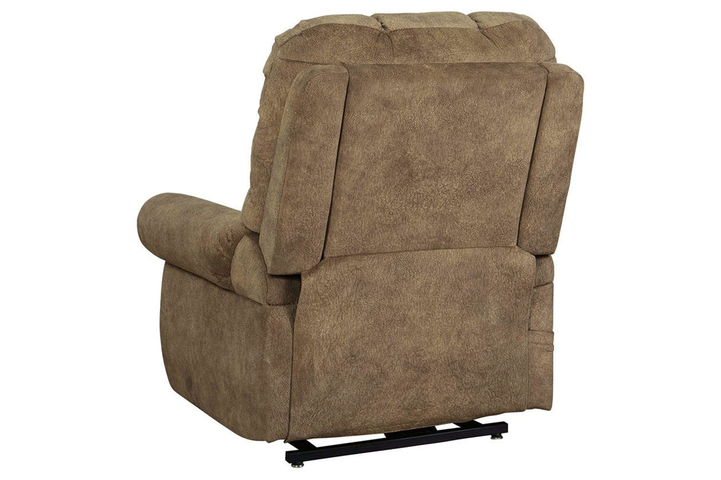 Mopton Saddle Power Lift Recliner - Lara Furniture